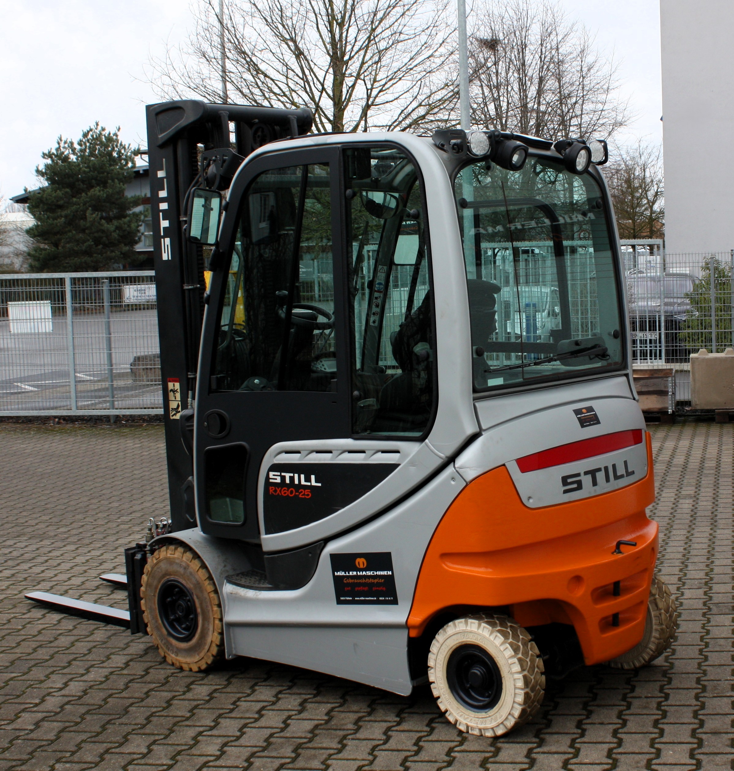 Still RX 60-25 Four-wheel electric forklift truck